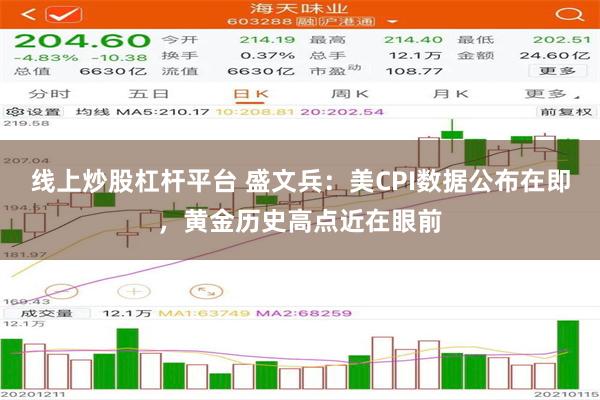 线上炒股杠杆平台 盛文兵：美CPI数据公布在即，黄金历史高点近在眼前