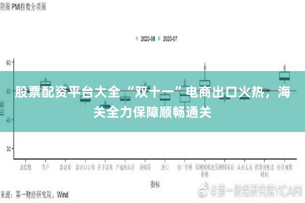 股票配资平台大全 “双十一”电商出口火热，海关全力保障顺畅通关